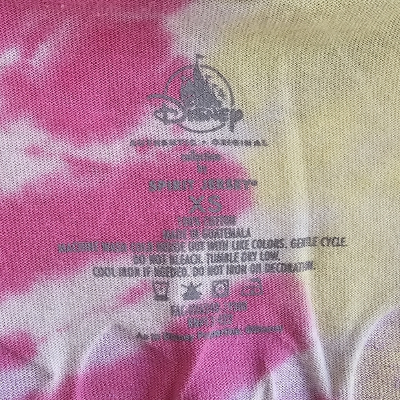 Authentic Vintage Walt Disney World Logo Tie-dye Spirit Jersey (XS) V-BLP - Picture 8 of 13